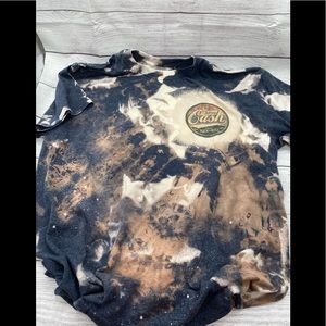 Johnny Cash bleached tshirt